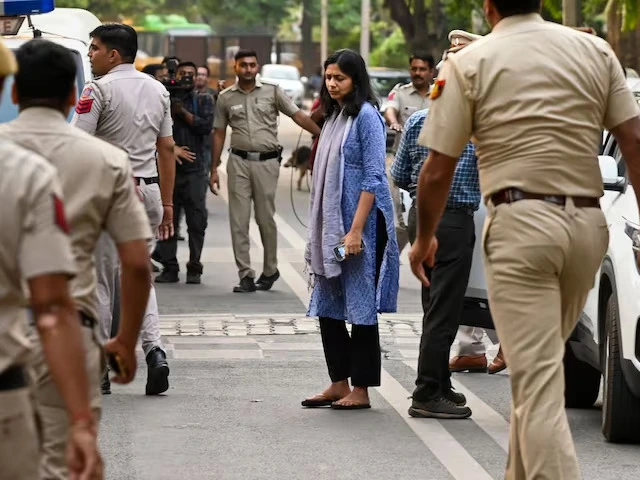 cctv footage of assault incident has disappeared, claims swati maliwal